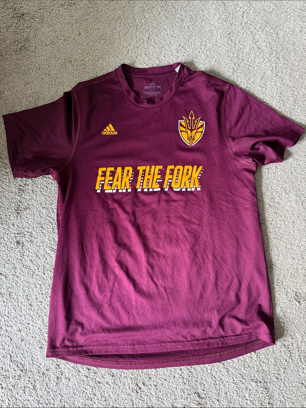 adidas Arizona State Fear the Fork Tee